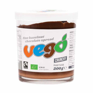 Vego Hazelnut Chocolate Spread Crunchy 200g